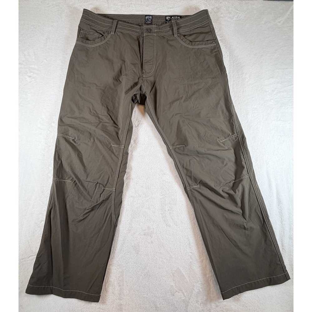 Kuhl Pants Men's 40x30 Brown Renegade Afire Chino Hiking Performance Outdoor